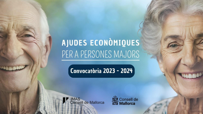 El Consell de Mallorca abre el plazo para solicitar las ayudas económicas individuales destinadas a fomentar la autonomía de las personas mayores