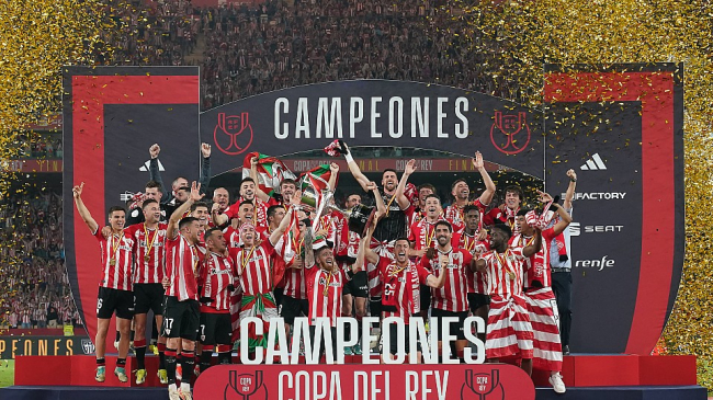 El Athletic consigue la Copa del Rey en los penaltis (1-1 y 4-2 pp)