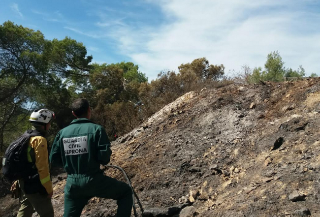 La Guardia Civil ha investigado a dos personas por delito de incendio y contra la ordenación del territorio en Sant Josep de Sa Talaia