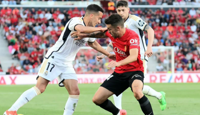 Derrota del RCD Mallorca por la mínima frente al Real Madrid