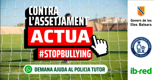 El Govern apuesta por la detección temprana y la prevención del acoso en el deporte base a través del Programa Policía Tutor y la plataforma EivoTV