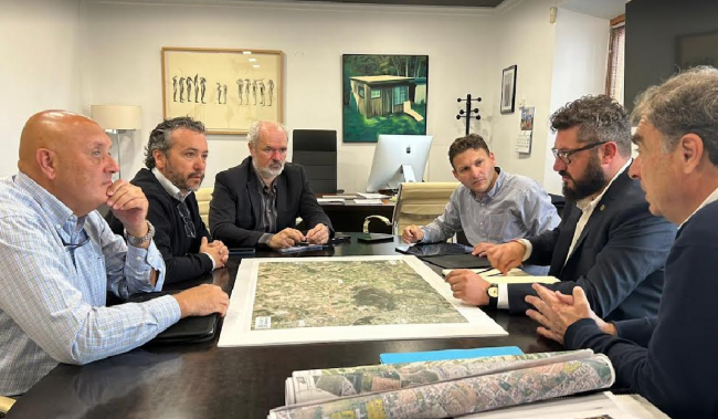 Ayuntamiento de Marratxí y Consell avanzan en los proyectos de la Carretera Vella de Bunyola y el paseo peatonal Pòrtol-Santa María 