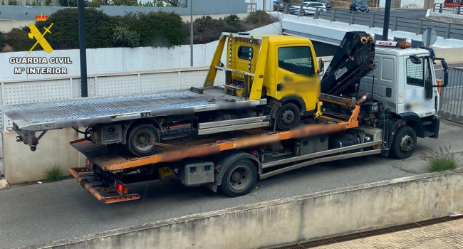 La Guardia Civil detiene en la isla de Ibiza a seis personas por el robo de vehículos en la isla de Ibiza