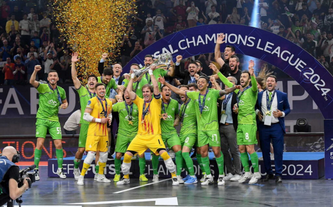 El Illes Balears Palma Futsal conquista la UEFA Futsal Champions League por segundo año consecutivo
