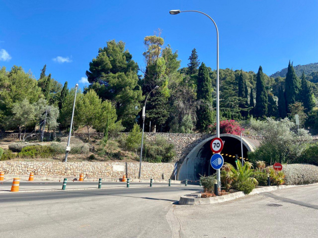 El túnel de Sóller cerrará de noche para realizar tareas de mejora de sus sistemas de seguridad y control