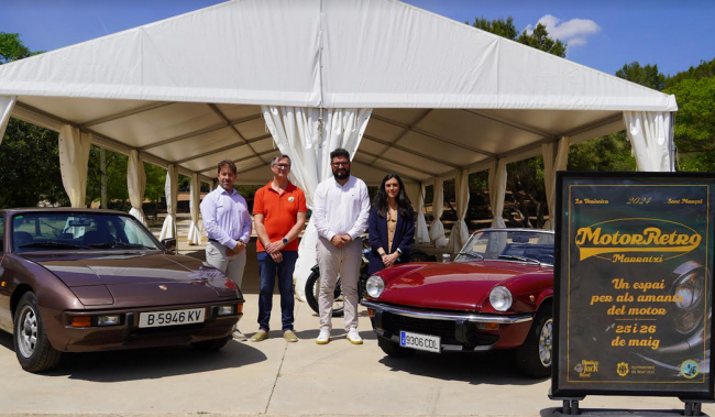 La XXI edición de la feria Motor Retro Marratxí llega este fin de semana con más de sesenta puestos y una exposición de Porsche