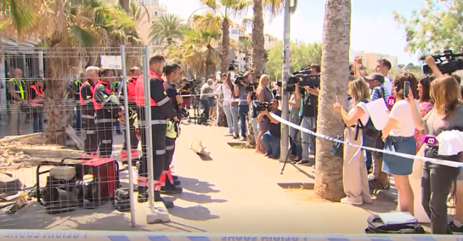 Diez víctimas del derrumbe del edificio de la Playa de Palma siguen ingresadas, fuera de peligro, en diferentes centros sanitarios públicos y privados
