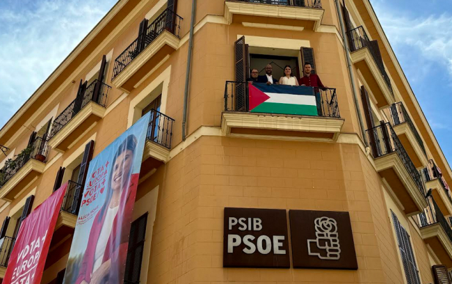 El PSIB-PSOE muestra su total apoyo al gobierno estatal tras reconocer al Estado de Palestina