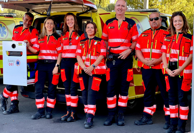 El SAMU 061 cambia su imagen y estrena uniformes nuevos