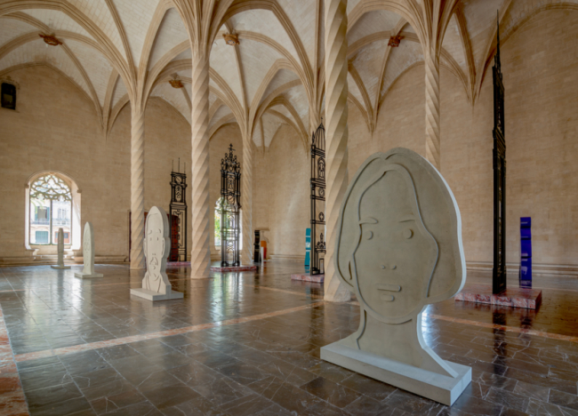 Más de 72.000 personas han visitado hasta ahora la exposición de JULIAN OPIE en La Llotja