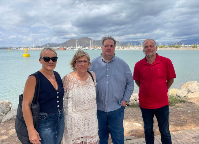 Los Socialistas de Alcúdia exigen al Ayuntamiento que continúe con el proyecto de creación del centro integrado de FP en reparaciones de embarcaciones náuticas