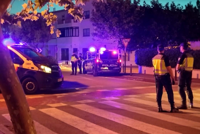 La Policía Nacional detiene a 3 varones por robar violentamente a diversas personas en Playa de Palma