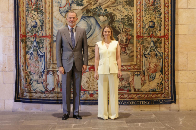 La presidenta Prohens ha sido recibida en audiencia por el Rey Felipe VI