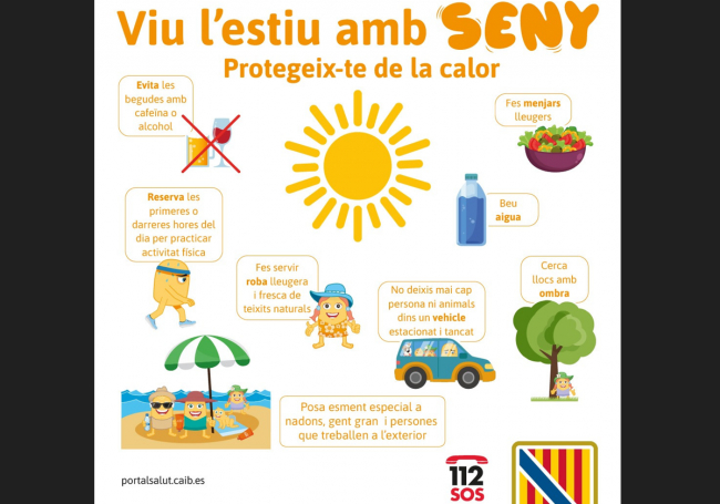 La Conselleria de Salud recomienda extremar las precauciones ante la segunda ola de calor