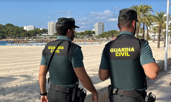 La Guardia Civil detiene al autor de un delito de robo con violencia en la localidad de Llucmajor