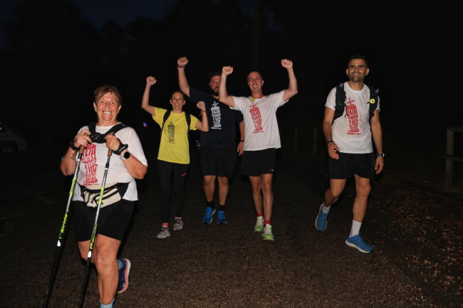 El presidente del Consell de Mallorca participa en la XLIII edición de la Pujada a Lluc a Peu de la Part Forana