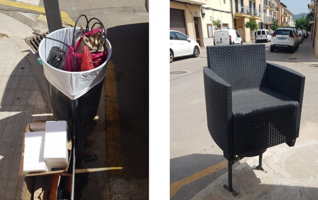 Alaró dice NO a los vertidos de residuos en el núcleo urbano