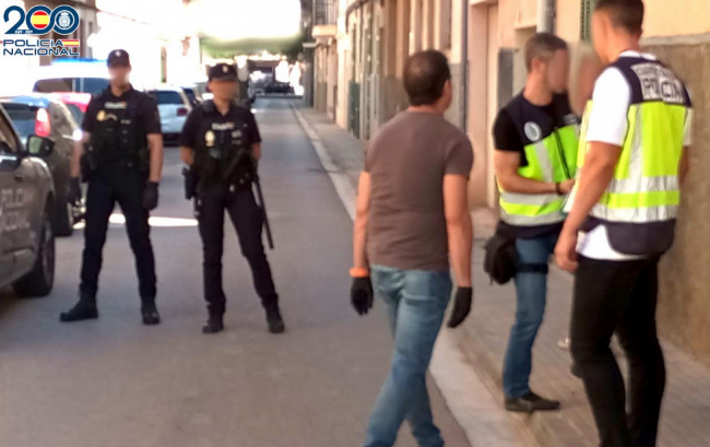 La Policía Nacional detiene a un hombre por tentativa de homicidio tras golpear con violencia a su pareja en Manacor