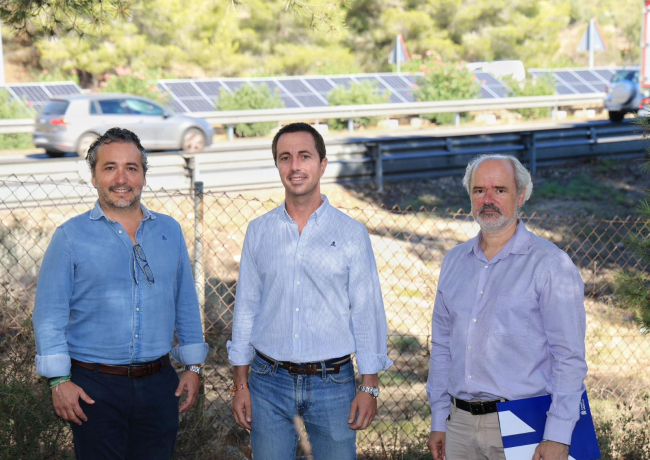 Presentan la nueva iluminación con energía renovable del túnel de Gènova