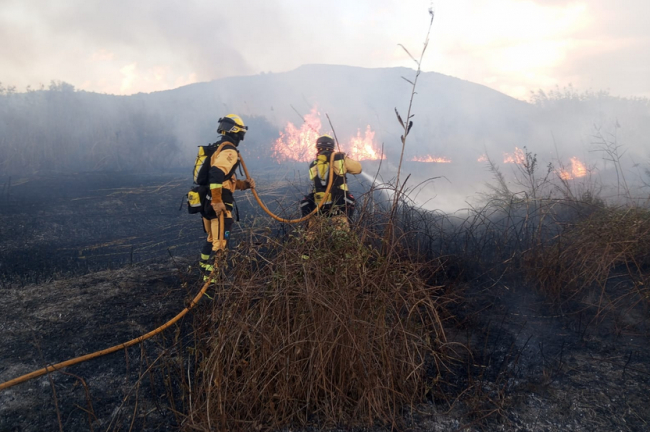 Joan Simonet: «El riesgo de incendio forestal existe durante todo el año. No podemos confiarnos. Pedimos a la población mucha prudencia y precaución» 