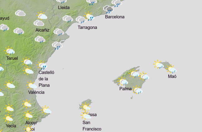 Aemet anuncia tormentas en Mallorca este fin de semana