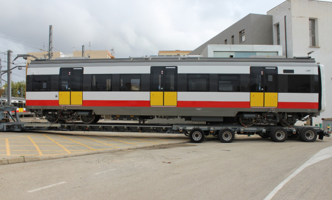SFM recibe el último de los cinco nuevos trenes adquiridos para reforzar su flota 