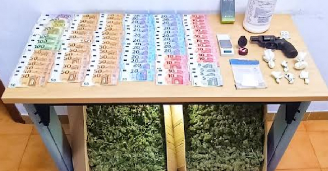 La Guardia Civil ha desarticulado un punto de venta de droga en Santanyí
