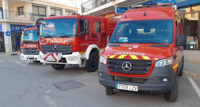 Un dispositivo de los Bomberos de Mallorca parte hoy domingo hacia Valencia