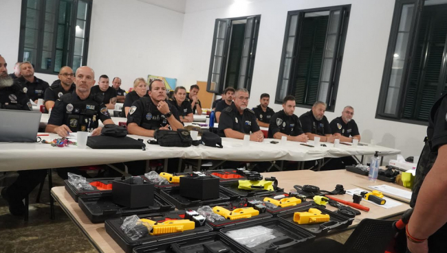 Marratxí, pionero en Baleares en la incorporación de dispositivos de control no letales para su Policía Local