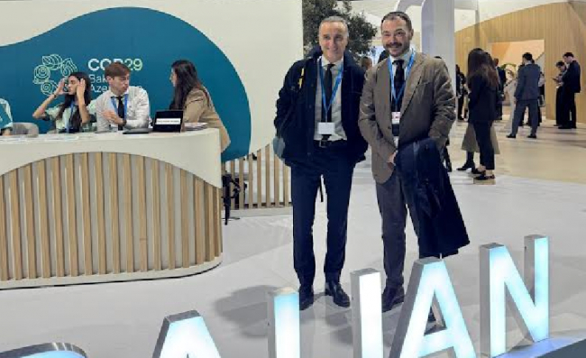 Pere Joan Pons defiende en la COP29 la necesidad de combatir el populismo climático y acelerar la transición energética