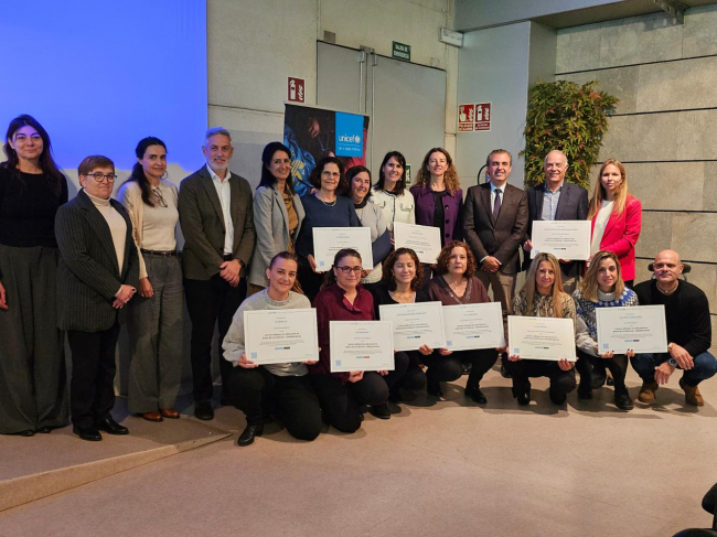UNICEF entrega la acreditación de Centros Referentes en Educación en Derechos de Infancia a 4 nuevos centros de las Illes Balears