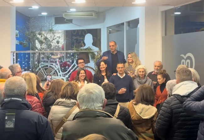 El Partido Popular de Inca celebra la llegada de la Navidad con una chocolatada y un brindis con más de 150 afiliados y simpatizantes