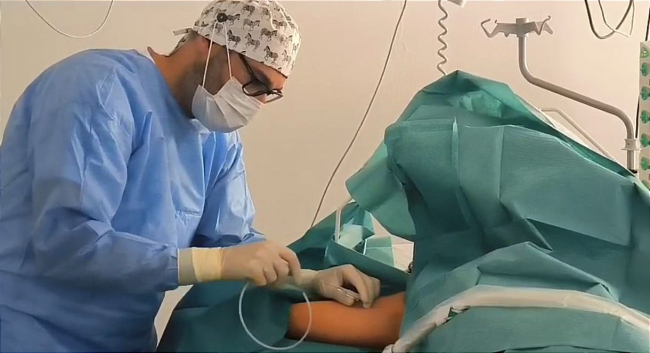 El Hospital de Inca, primer centro de las Islas Baleares en implantar el dispositivo de acceso vascular PICC-port