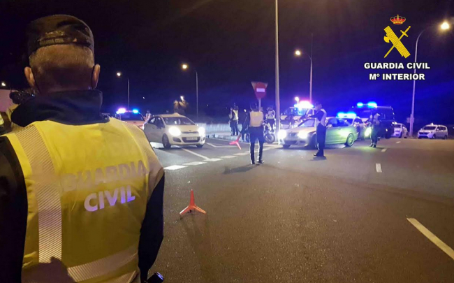 La Guardia Civil investiga a siete
personas por conducir sin permiso de conducción