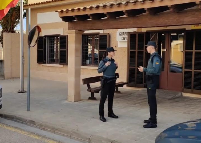 La Guardia Civil investiga a un hombre por un robo en el interior de un vehículo en Santanyí