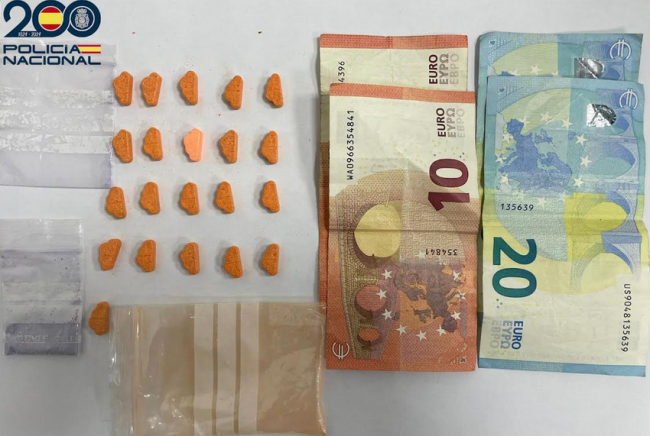 Detenido en un control policial para la prevención del tráfico de drogas