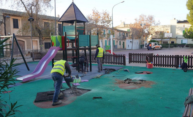 El Ajuntament de Marratxí inicia la reforma integral del entorno de la iglesia de Es Pont d’Inca 