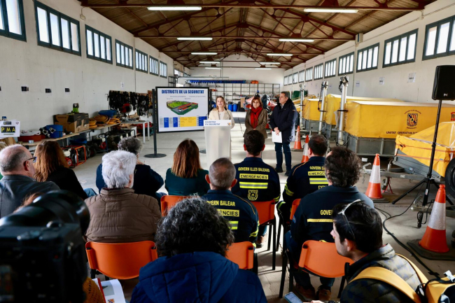 La presidenta Prohens presenta el proyecto del Distrito de la Seguridad