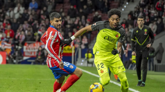 Derrota (2-0) del RCD Mallorca en el Metropolitano