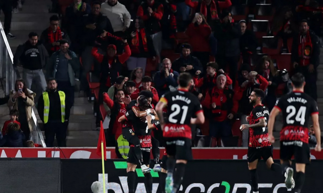 Victoria en el Estadi Mallorca Son Moix 3-1 ante la UD Las Palmas