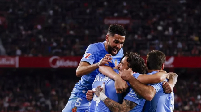 El RCD Mallorca empata 1-1 en el Sánchez Pizjuán