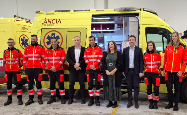 El SAMU061 atendió en 2024 un 4,7 % más de incidentes que en el año anterior