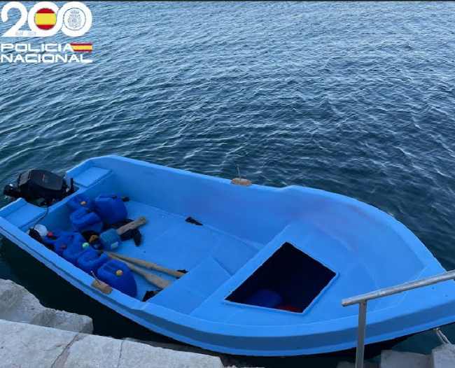 La Policía Nacional detiene al patrón de una embarcación tipo “patera” en Mallorca