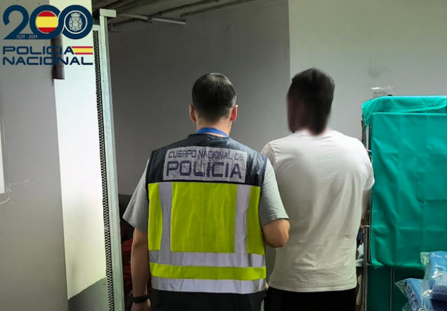 La Policía Nacional detiene a un hombre por el robo violento de un reloj de alta gama