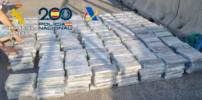 Intervenidos en el puerto de Valencia 675 kilos de cocaína oculta en un camión procedente de Ibiza