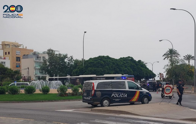 Detenidos cinco varones y una mujer por tráfico de drogas en diversos controles en playa de Palma y Son Armadams