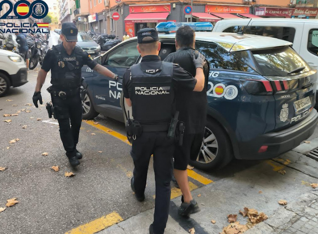 La Policía Nacional de Palma y Manacor detiene a tres personas por unos disparos que lesionaron a un hombre