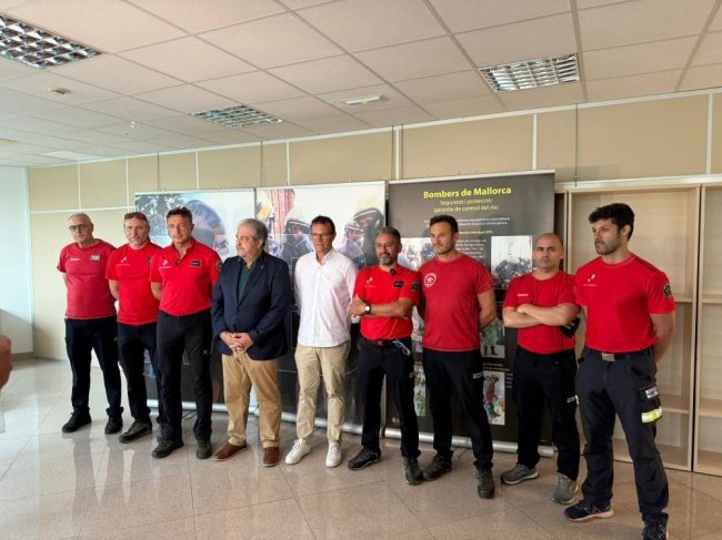 Los Bomberos de Mallorca vuelven de Castilla y León después de una semana de trabajo intenso en la extinción de incendios forestales