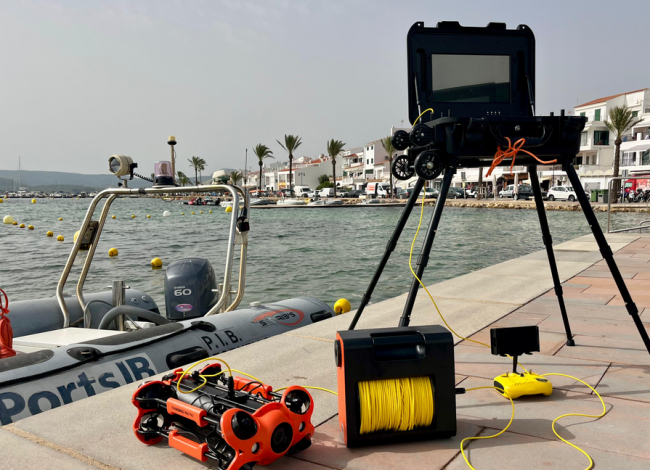 El Govern incorpora un robot submarino para reforzar la vigilancia marítima
