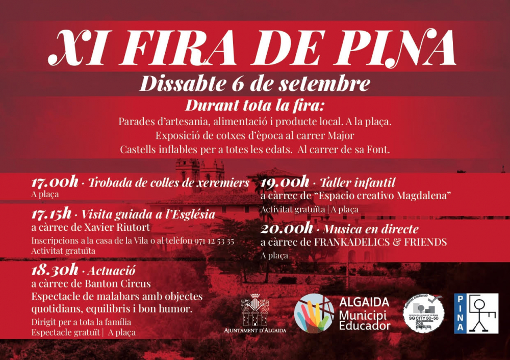  XI edició de la Fira de Pina
